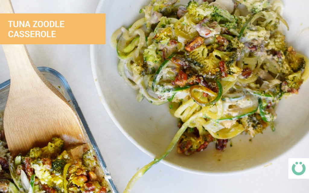 Tuna Zoodle Casserole Perfect Keto Exogenous Ketones