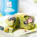Flourless Matcha Latte Pancakes