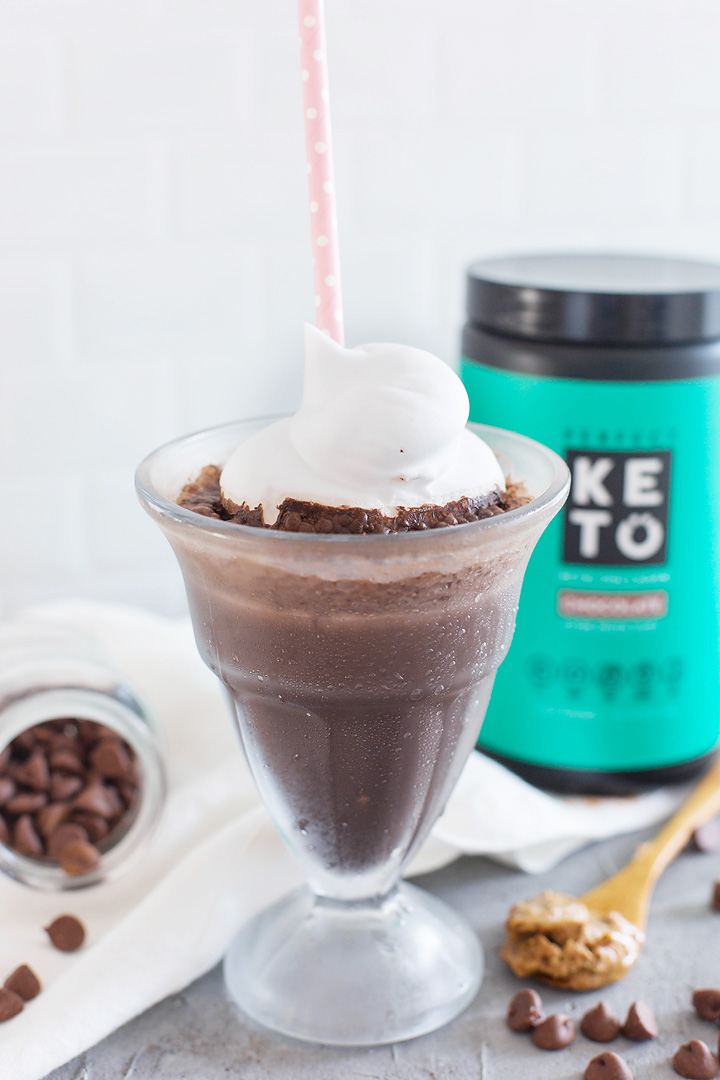 Creamy Triple Chocolate Keto Shake Perfect Keto Exogenous Ketones